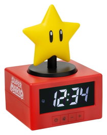 Paladone Products Réveil Super Mario Icon Super Star 15 cm