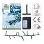 Guirlande multifonction type épine 400 LED blanc froid 8 m