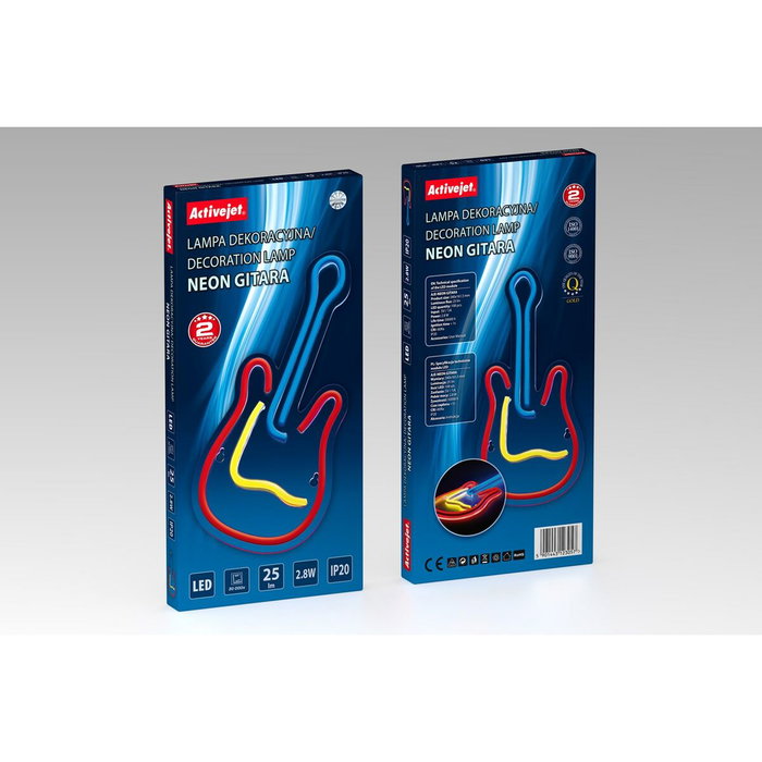 Activejet AJE-NEON GITARA Multicolore Activejet AJE-NEON GITARA Multicolore