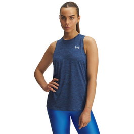 Débardeur Femme Under Armour Tech Tank Twist Indigo 10-12 Ans
