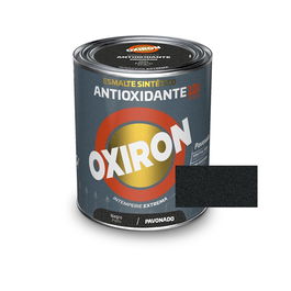Titan Oxiron Esmalte Pavonado Negro 750ml - Peinture synthétique industrielle pour acier