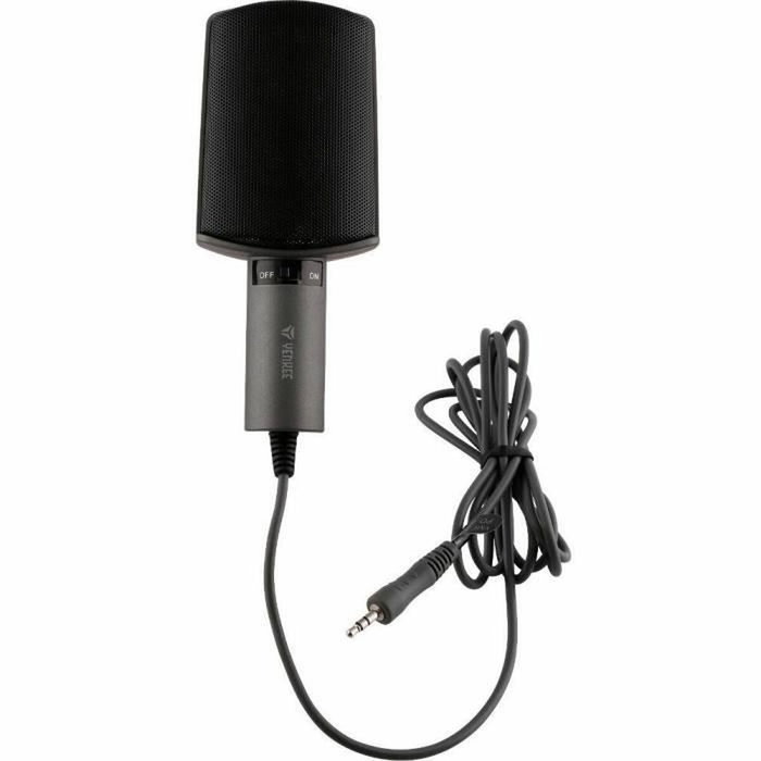 Yenkee YMC 1020GY Microphone pour PC de bureau Gris Yenkee YMC 1020GY Microphone pour PC de bureau Gris