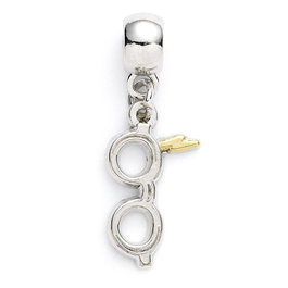 The Carat Shop Breloque Harry Potter Éclair avec lunettes plaquée argent