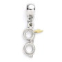 THE CARAT SHOP Colgante charm Bolt with Glasses Harry Potter en métal plaqué argent