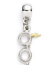 THE CARAT SHOP Colgante charm Bolt with Glasses Harry Potter en métal plaqué argent