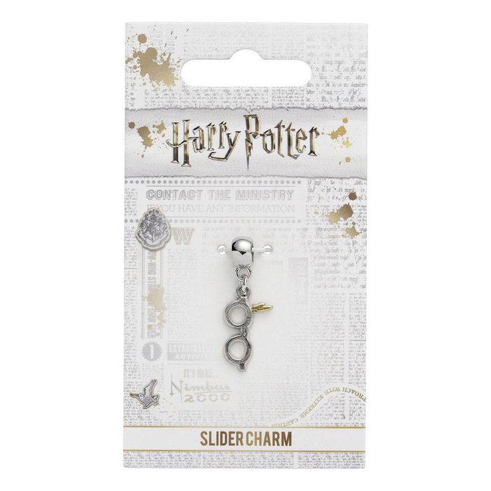 THE CARAT SHOP Colgante charm Bolt with Glasses Harry Potter en métal plaqué argent