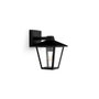 Philips Kinno Aplique extérieur E27 25 W Noir IP44 Lumière vers le bas 21 x 17 x 25 cm