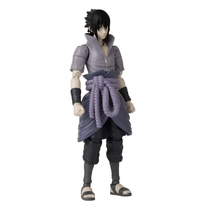 Figurine Bandai Naruto Shippuden Anime Heroes Sasuke Uchiwa 17 cm avec 16 points d'articulation - figurine collector détaillée Figurine Bandai Naruto Shippuden Anime Heroes Sasuke Uchiwa 17 cm avec 16 points d'articulation - figurine collector détaillée
