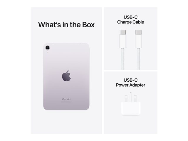Apple iPad Mini 2024 A17 Pro 8.3 Pouces 512 Go Wi-Fi 6E Violet Apple iPad Mini 2024 A17 Pro 8.3 Pouces 512 Go Wi-Fi 6E Violet