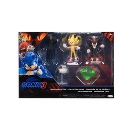 JAKKS PACIFIC - Blister de 5 figurines Sonic Wave 1 - Environ 6 cm - Figurines à collectionner