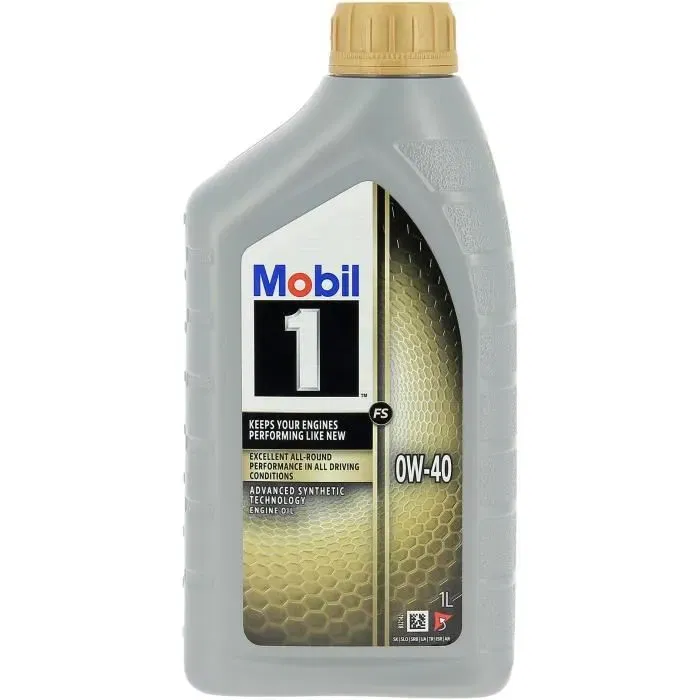 Mobil 1 Huile moteur synthétique 5W-40 FS 1 L - Ultra haute performance, protection anti-usure et anti-pollution