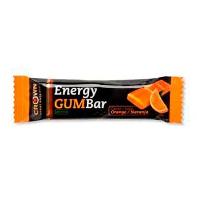 Crown Sport Nutrition Energy Gum Bar Orange 30 g - Barre de Gominole Énergétique Crown Sport Nutrition Energy Gum Bar Orange 30 g - Barre de Gominole Énergétique