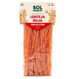 SOLNATURAL Tagliatelles de lentilles rouges BIO sans gluten 250g