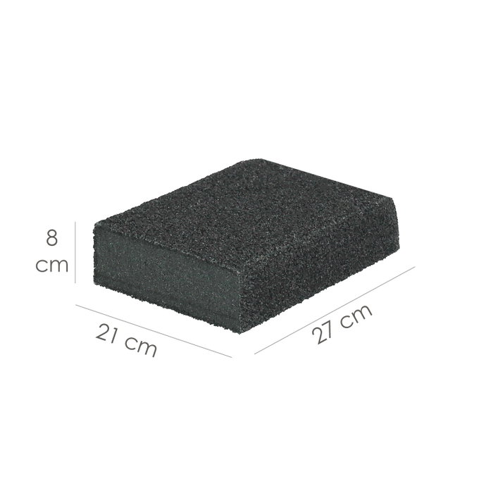 WOLFPACK LINEA PROFESIONAL Bloc de ponçage Maurer, grain fin WOLFPACK LINEA PROFESIONAL Bloc de ponçage Maurer, grain fin