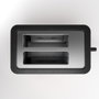 Aiwa KOTAN ABT-1000 Grille-pain 1000 W 2 Fentes Extra Larges, 7 Niveaux de Dorage, Décongélation, Réchauffage, Acier Inoxydable Anti-traces