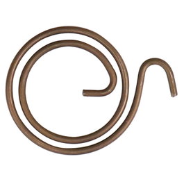 DUVER Ressort de torsion pour manivelle en acier 2 x 1 mm