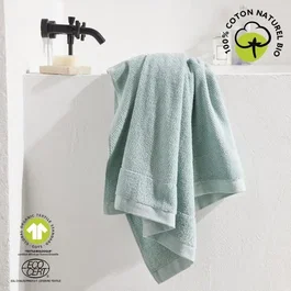 Today Maxi drap de bain Organic, 90 x 150 cm, 100% coton bio 450 GSM, certifié Oeko-Tex et GOTS, absorption optimale, entretien facile