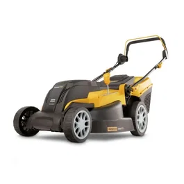 Powerplus Tondeuse à Gazon Électrique POWXG6281 - 2000W, Largeur de Coupe 420 mm avec Sac de Collecte 40L, Fonctions Mulching et Éjection Arrière