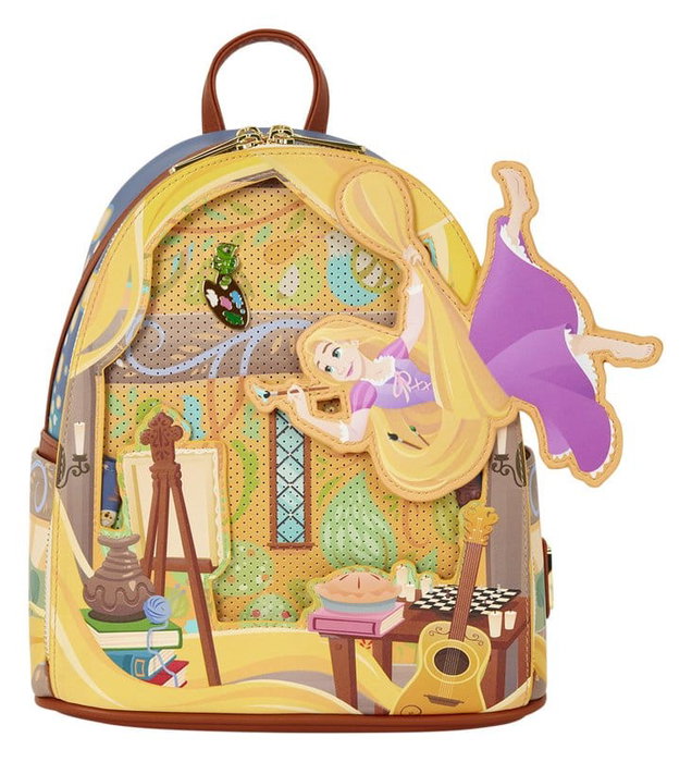 Loungefly Sac à dos Mini Rapunzel Painting Loungefly Sac à dos Mini Rapunzel Painting