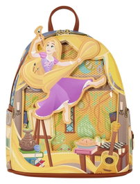 Loungefly Sac à dos Mini Rapunzel Painting