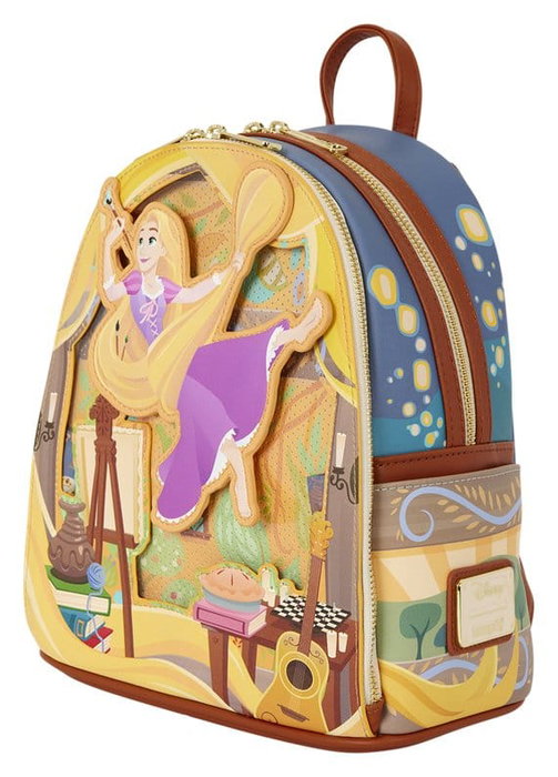 Loungefly Sac à dos Mini Rapunzel Painting Loungefly Sac à dos Mini Rapunzel Painting