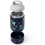 Monbento Handy Wolf Lunchbox Isotherme Enfant 2 Compartiments 350 ml + 150 ml