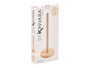 Kinvara Porte-rouleau Base en Bambou et Fer Beige 32,5 x 15 x 4 cm (Set de 12)