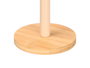 Kinvara Porte-rouleau Base en Bambou et Fer Beige 32,5 x 15 x 4 cm (Set de 12)