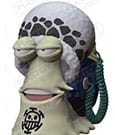 Plastoy Tirelire Den Den Mushi Trafalgar Law One Piece en PVC