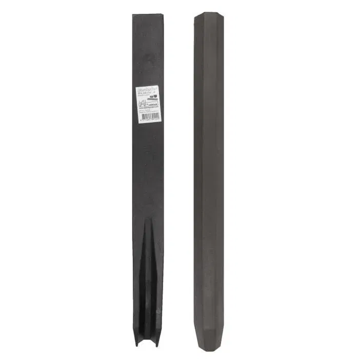 Nature Borderfix - Piquet de fixation en PVC recyclé pour bordures de jardin, 38 x 3,6 x 3,8 cm (H x L x P), lot de 2 Nature Borderfix - Piquet de fixation en PVC recyclé pour bordures de jardin, 38 x 3,6 x 3,8 cm (H x L x P), lot de 2