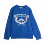 Sweat sans capuche enfant Stitch Bleu foncé XL