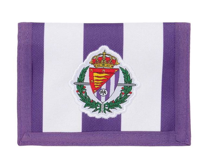 Safta Billetera Portefeuille avec Coque Rigide Real Valladolid 12,5 x 9,5 x 1 cm - Pour Enfants à Partir de 3 Ans