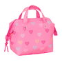 Benetton Nécessaire de voyage Heart - 26.5x12.5x17.5 cm, compartiment à fermeture éclair, intérieur doublé, poignée de transport