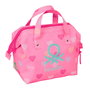 Benetton Nécessaire de voyage Heart - 26.5x12.5x17.5 cm, compartiment à fermeture éclair, intérieur doublé, poignée de transport
