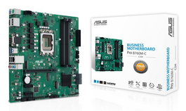 Asus Carte mère Pro Micro-ATX Intel B760 pour entreprise - Sécurité renforcée, gestion IT (ACC Express), DDR5, PCIe 4.0, socket LGA 1700 pour 13e Gen