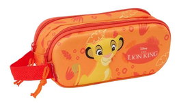 Safta Portatodo Double 3D Le Roi Lion 21x8x6 cm - Boîte de Rangement pour Enfants à Partir de 3 Ans