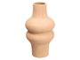 Giftdecor Jarron Curvas 34 cm Terre Céramique Marron (Set de 4)