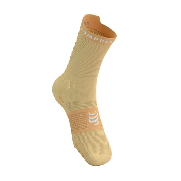 Chaussettes de Sport Compressport Pro Racing Blanc