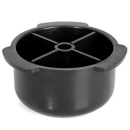 Q&Q Pata de plástico redonda modelo Alon Ø60 H35 Negro fabricada en España