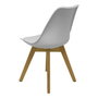 FORÖL Chaise de Réception Don Rodrigo Blanc (Pack de 4)