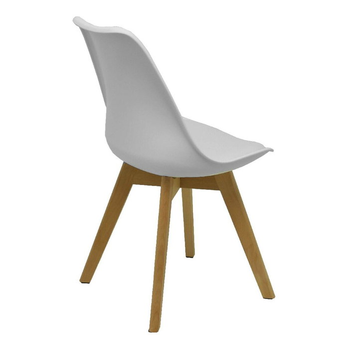 FORÖL Chaise de Réception Don Rodrigo Blanc (Pack de 4)