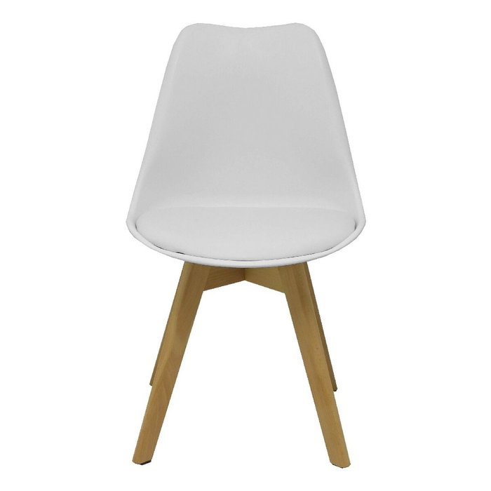 FORÖL Chaise de Réception Don Rodrigo Blanc (Pack de 4)