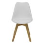FORÖL Chaise de Réception Don Rodrigo Blanc (Pack de 4)