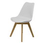 FORÖL Chaise de Réception Don Rodrigo Blanc (Pack de 4)