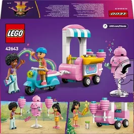 Lego Friends 42643 Stand de barbe à papa et scooter - Jouet de construction pour enfants dès 6 ans
