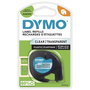 Dymo LetraTag Ruban Plastique Transparent 12 mm x 4 m