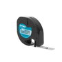 Dymo LetraTag Ruban Plastique Transparent 12 mm x 4 m