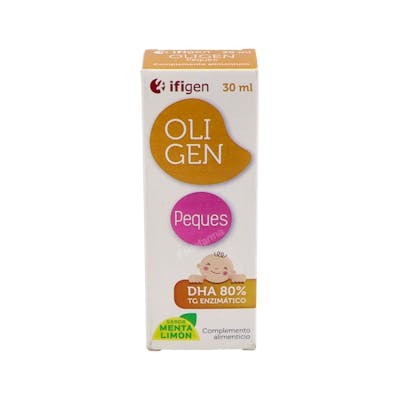 IFIGEN OLIGEN PEQUES DHA 80% TG Menthe-Citron 30ml IFIGEN OLIGEN PEQUES DHA 80% TG Menthe-Citron 30ml