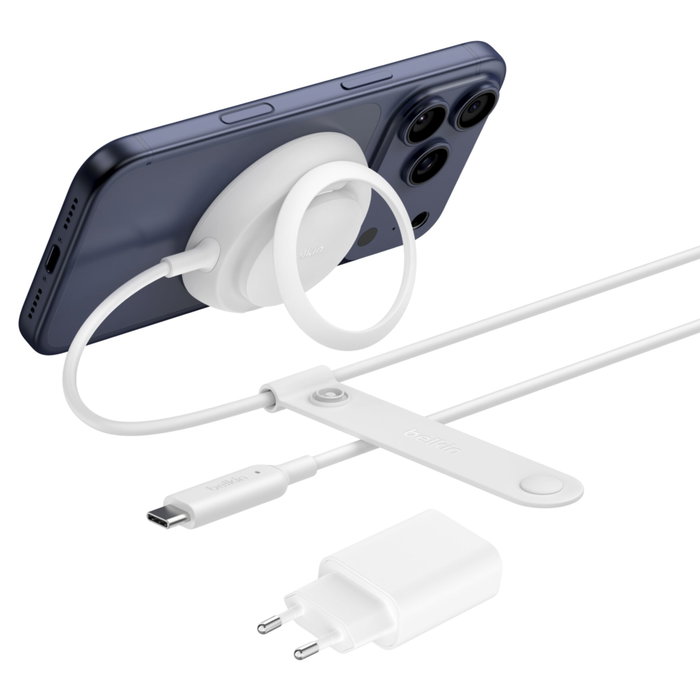 Belkin UltraCharge Mag Charger 25W blanc WIA014kqWH Belkin UltraCharge Mag Charger 25W blanc WIA014kqWH