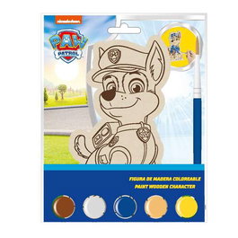 Cerdá - Figurines en bois à peindre PAW Patrol - 14.0 x 18.0 x 5.0 cm